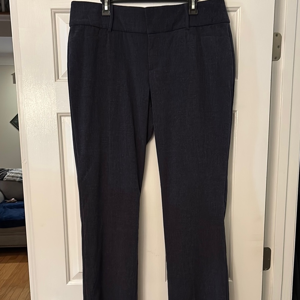 Nine West Navy Bootcut Dress Pants
